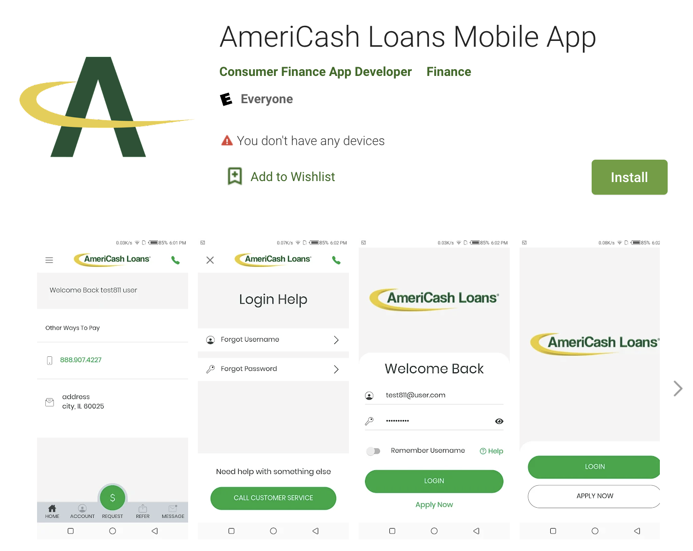 AmeriCash Loans Launches a Brand-New Mobile App